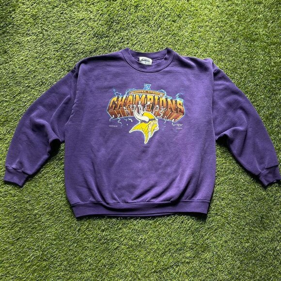 NFL Men's Purple Sweatshirt - Picture 1 of 3